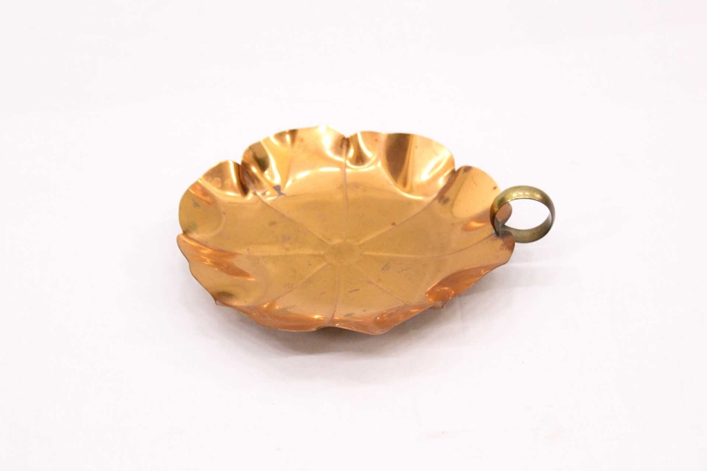 Copper Candle Plate