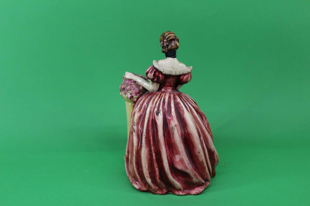 Pink Rose Lady Figurine