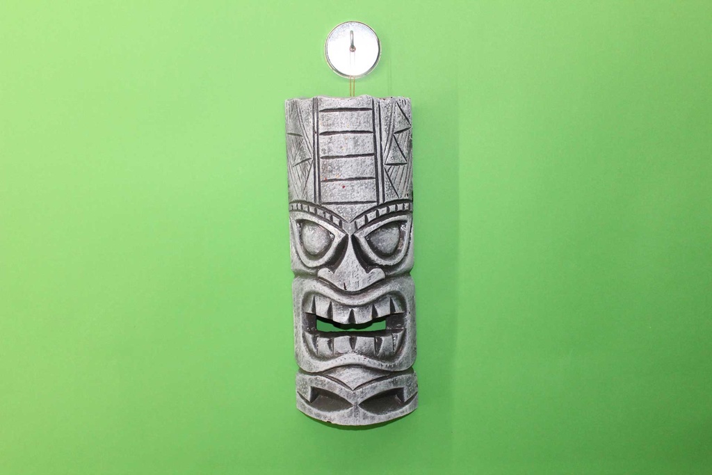 Faux Stone Tiki Mask