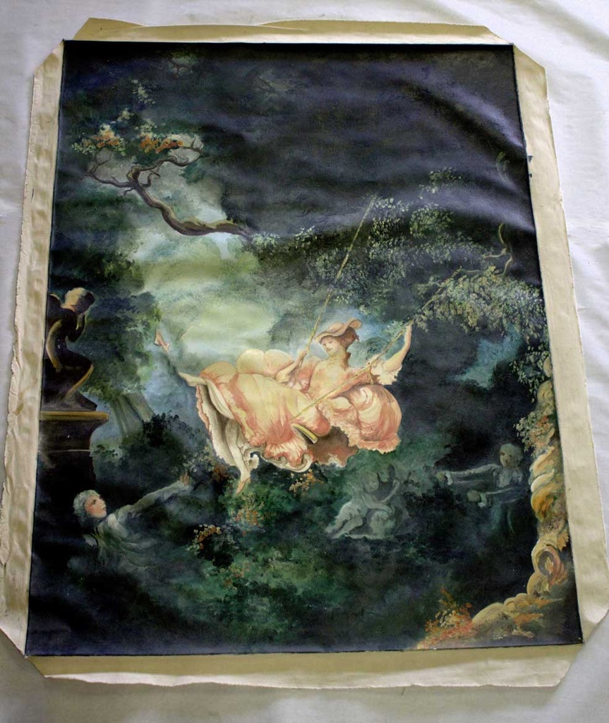 "The Swing" Painting
