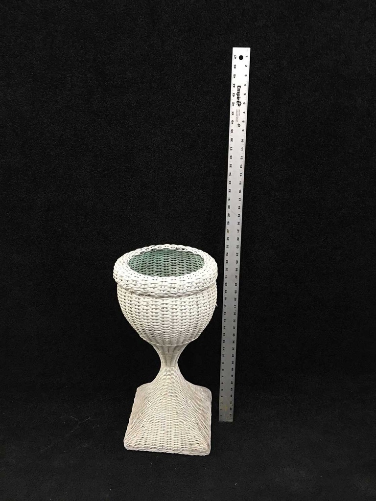 Wicker Urn Planter