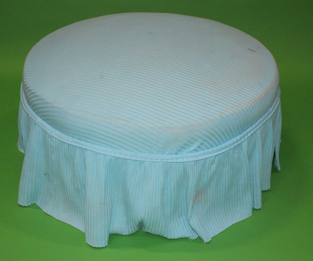 Baby Blue Ottoman