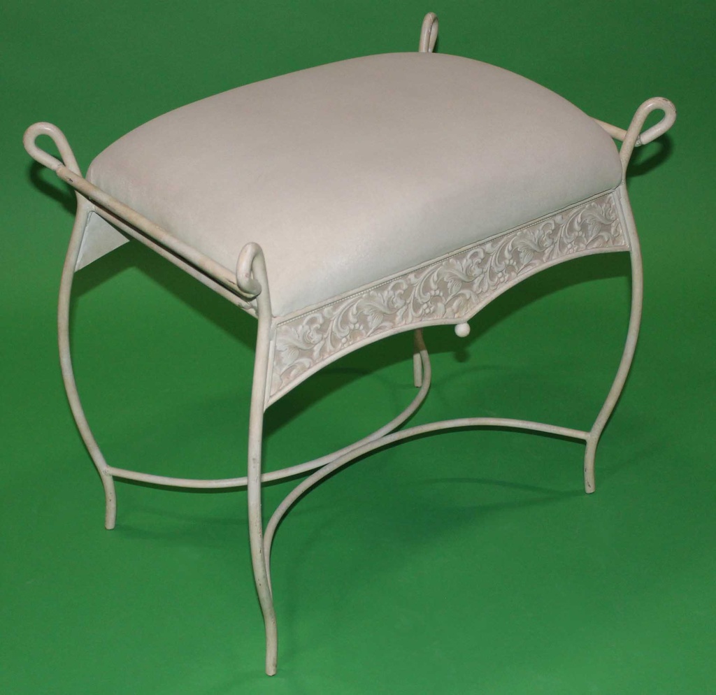 Antique Vanity Bench