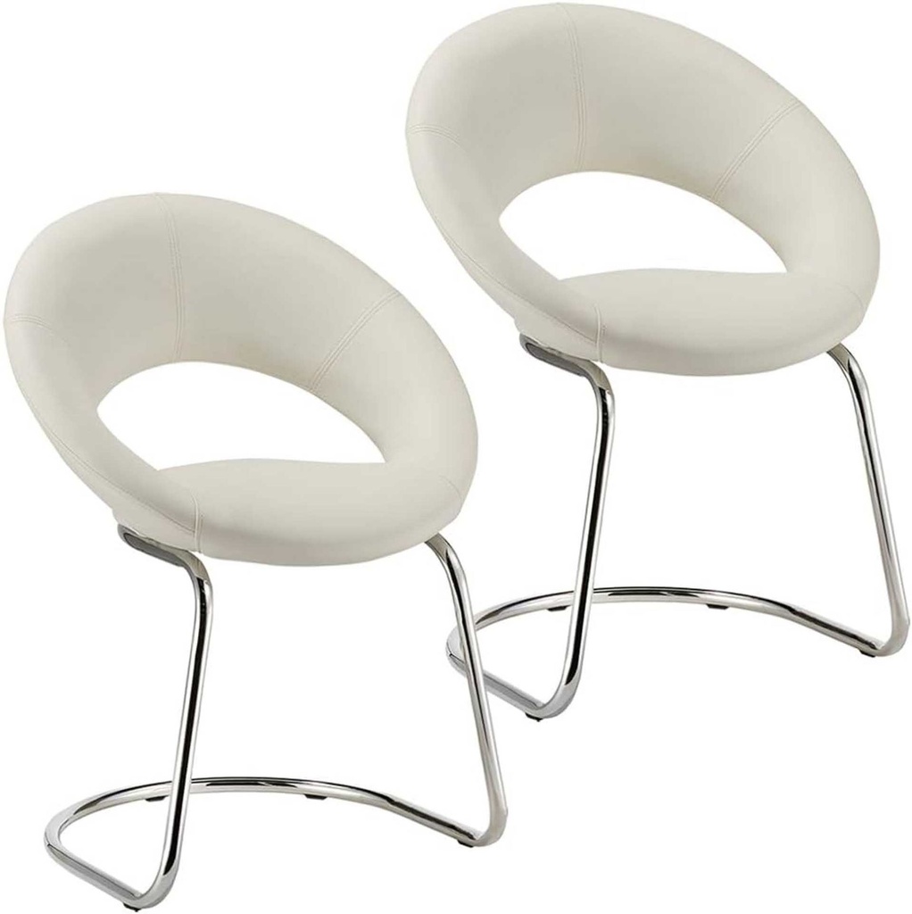 Crescent Chair - White