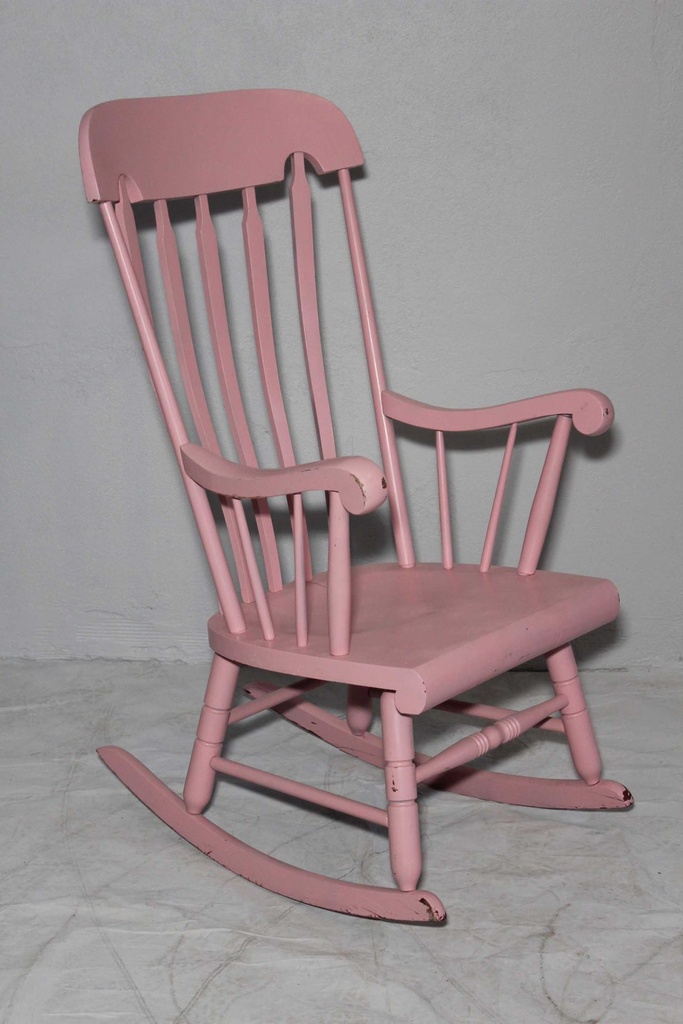 Pink Rocking Chair