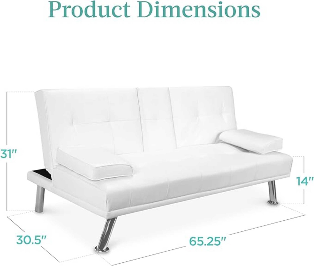 White Futon