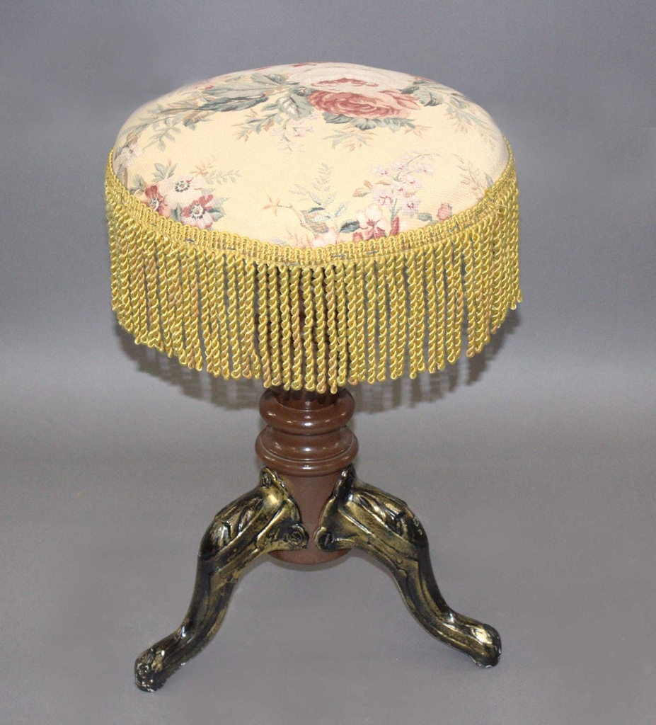 Piano Stool with Fringe