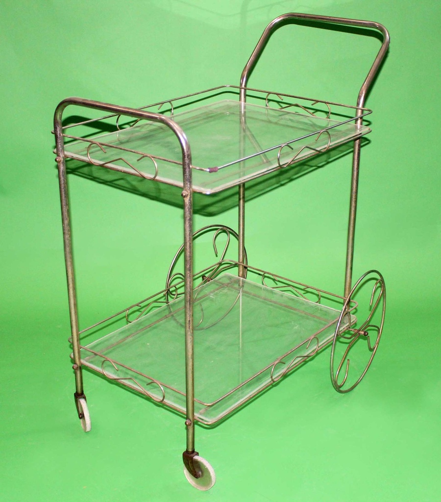 Wire Tea Cart