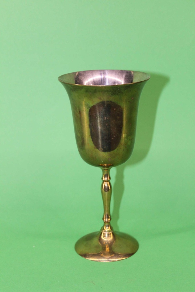 Brass Wine Glass