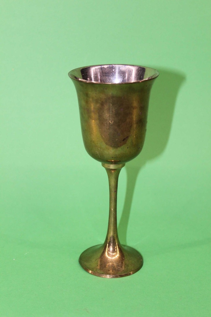 Brass Wine Glass