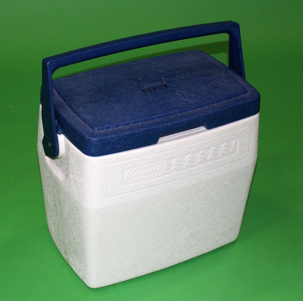Blue Lid Coleman Cooler