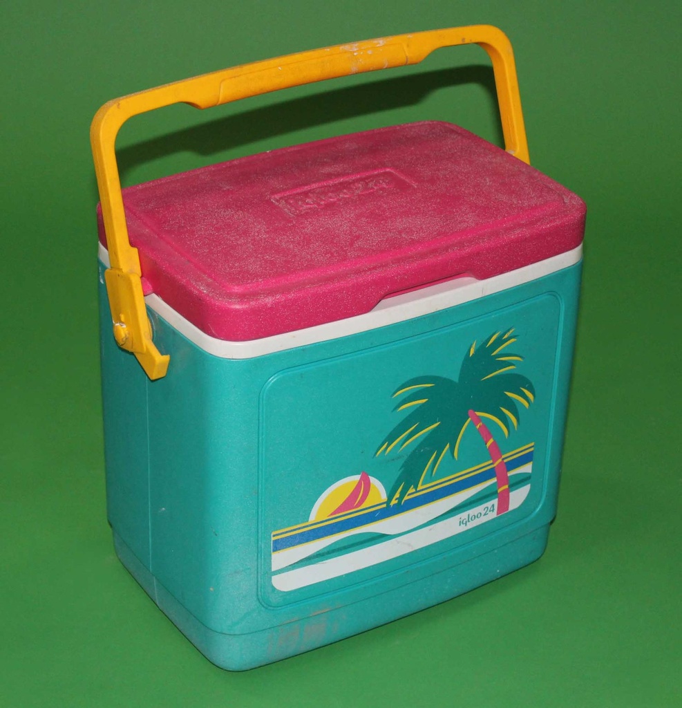 Teal/Pink Cooler
