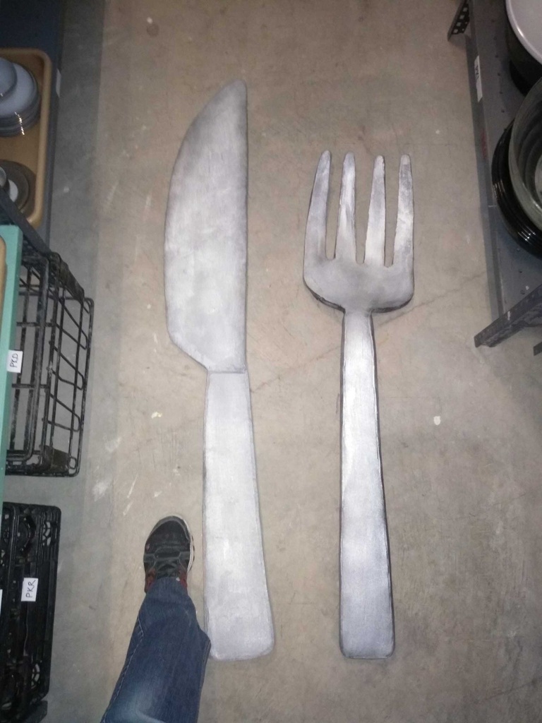 Giant Fork & Knife