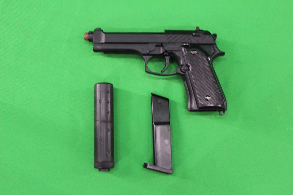 Handgun & Silencer