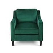 Green Velvet Club Chair