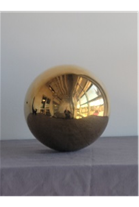 Gold Gazing Ball