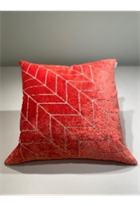 Orange Chevron Pillow (LG)