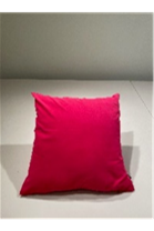 Pink Suede Pillow