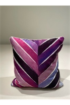 Purple Chevron Pillow