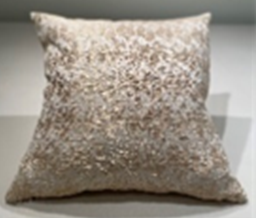 Gold Static Pillow