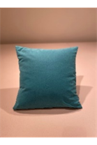 Teal Suede Pillow