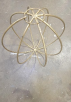 Metal Sphere Chandelier (LG)