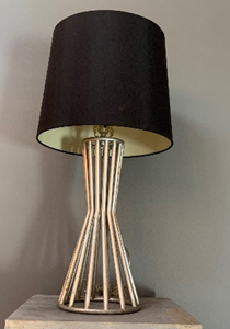 Fluted Wire Lamp
