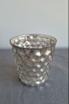 Hammered Mercury Votive