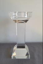 Thick Crystal Candlestick