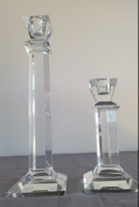 Rita Crystal Candlesticks