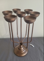 Metal 7-Arm Stem Candelabra