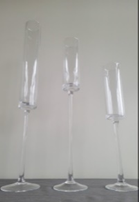 Halo Glass Pedestal Vase (LG)