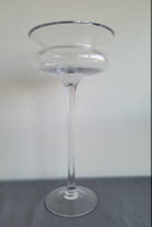 Rocco Glass Pedestal