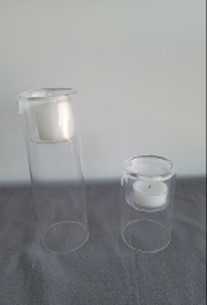 Tall Clear Cylinder Votive Holder (LG)