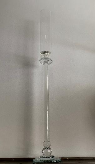 Diamond-Cut Candlestick with Shade