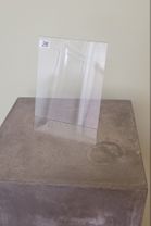 Vertical Acrylic Flat Frame