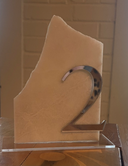 Marble Table Number
