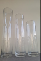 Roto Clear Glass Cylinders (LG)