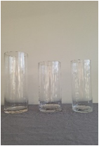 Hurricane Glass Vase (G)