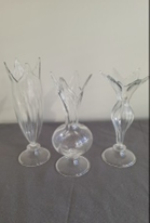 Tulip Handblown Glass Bud Vase (Right)