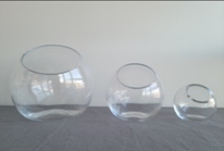 Slant Glass Bowl (XL)