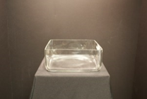 Heritage Glass Square Vase
