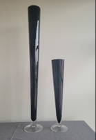 Celebration Black Glass Vase (LG)