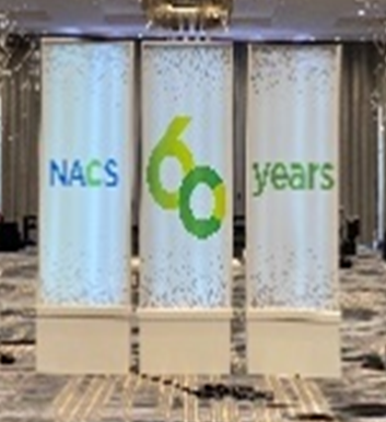 Custom 4'x8' Lighted Graphic Wall (With Graphics)