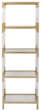 Barback Gold/Acrylic Shelf (LG)