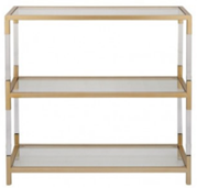 Short Gold and Acrylic Barback