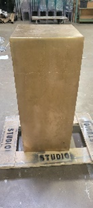 Gold Metal Column (Large)
