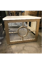 Gold/Mirror Cake Table