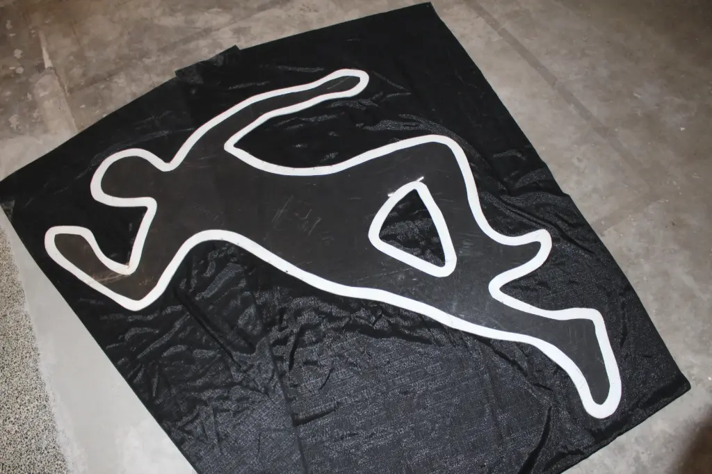 Crime Scene Chalk Outline