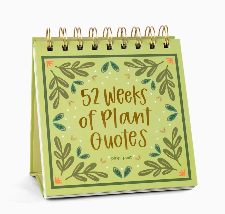 52 Weeks of Plant Quotes Desk Flip Calendar